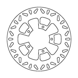 Disco Freno FMD0077R per MOTO GUZZI : 00 Quota 97 Bremsscheiben Ferodo