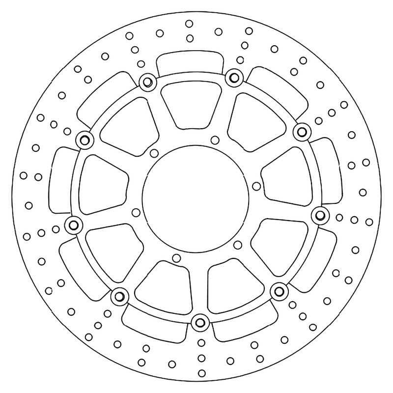 Brake Disc FMD0130RX for HONDA CBR RR 929 00-01 and other model Brake Discs Ferodo