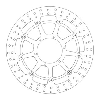 Disque de frein Honda CBR600F 04-06 - Cbr 600F Sport - Hornet 900 pour HONDA CBR600F 04-06 et d'autres modèles Disques de frein Ferodo