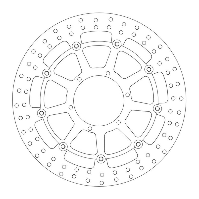 Disque de frein Honda CBR600F 04-06 - Cbr 600F Sport - Hornet 900 pour HONDA CBR600F 04-06 et d'autres modèles Disques de frein Ferodo