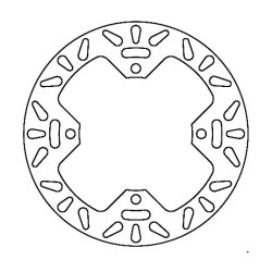 Disco Freno Honda Cr 125/250POST. per HONDA : 250 CR R 971 125 CR Supermotard 0- 250 CR Supermotard 9 81 Bremsscheiben Ferodo