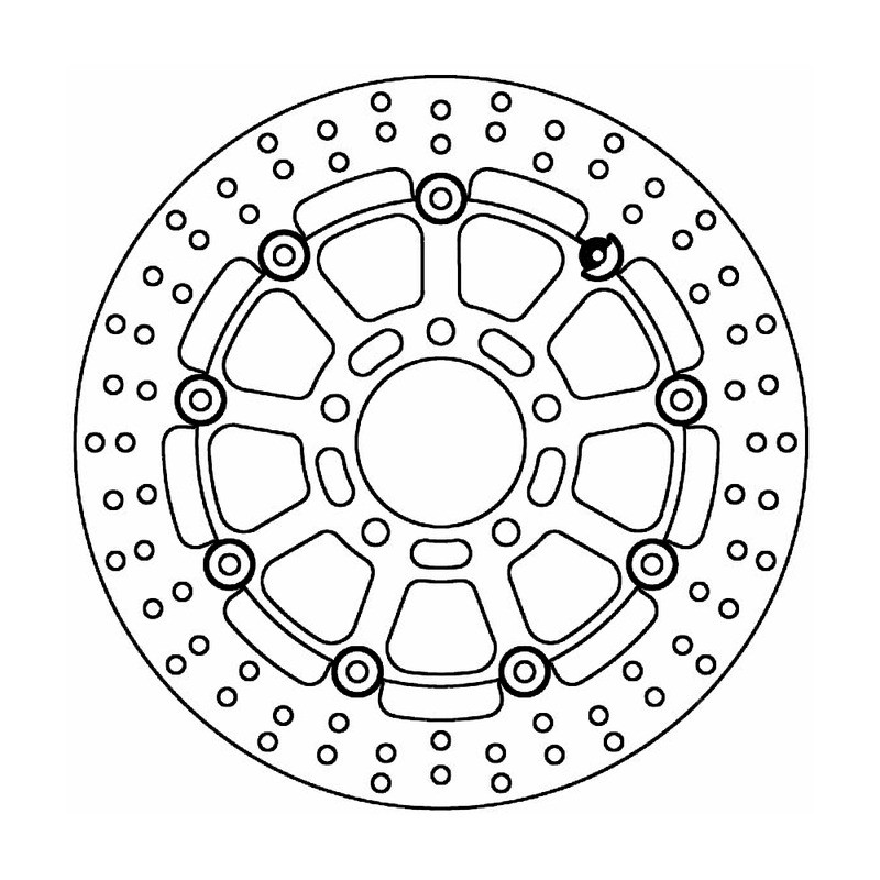 Disque de Frein FMD0241RX pour SUZUKI GSX-R 600/750 04-05 et autres modèles Disques de frein Ferodo