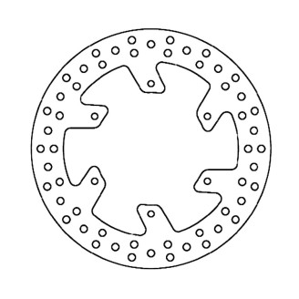 Brake Disc Yamaha Xtz 750REAR 89-95 for YAMAHA : 500 RD LC 88 750 XTZ Super Tenere 8 90 Brake Discs Ferodo