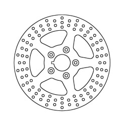 Disque de frein HD 1690 SWITCHBACK12-14 pour HARLEY DAVIDSON XLH 883 Sportster 06-07 et d'autres modèles Disques de frein Ferodo