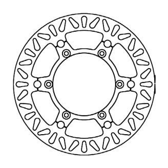 Brake Disc FMD0275RF for YAMAHA XV 00 Midnight Star 06- and other model Brake Discs Ferodo