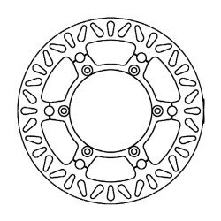 Disque de Frein FMD0275RF pour YAMAHA XV 00 Midnight Star 06- et d'autres modèles Disques de frein Ferodo