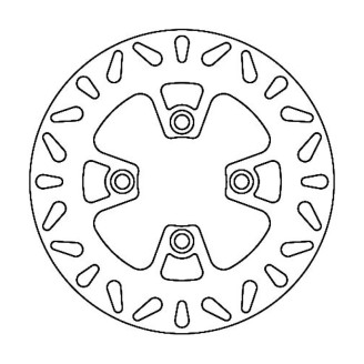Brake Disc FMD0318R for SUZUKI Burgman 125 02-13 and other model Brake Discs Ferodo