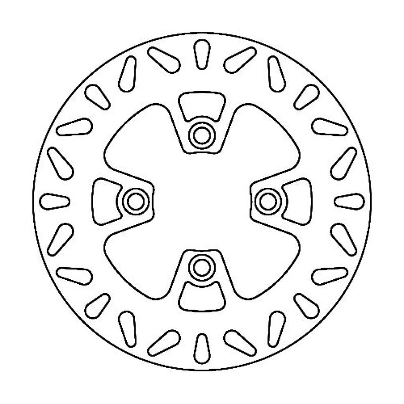 Disque de frein FMD0318R pour SUZUKI Burgman 125 02-13 et d'autres modèles Disques de frein Ferodo