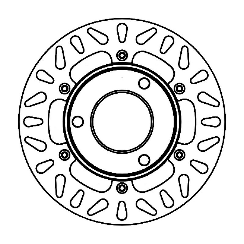 Disco de Freno FMD0361R para SUZUKI : 250 AN Burgman 36 400 AN Burgman 36 Discos de freno Ferodo