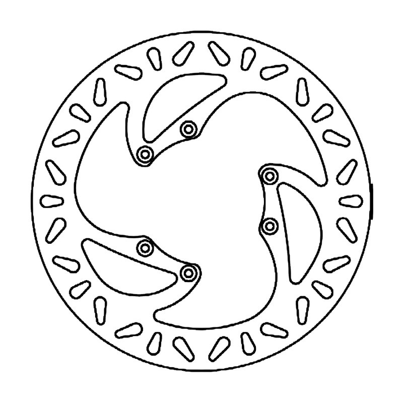 Disco de Freno Hm Crm 50 DERAPAGE01-09 Discos de freno Ferodo