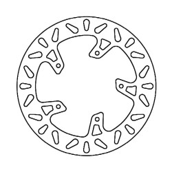 Bremsscheibe Aprilia Sxv 550 05-07 für APRILIA : 450 RXV 4.5 5- 550 RXV 5.5 5- 450 SXV 57 450 SXV 8- 550 SXV 57 550 SXV 8- nd Bremsscheiben Ferodo