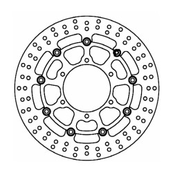 Brake Disc FMD0412RX Brake Discs Ferodo