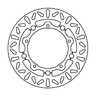 Brake Disc Yamaha T-Max 50004-07, X-Max 125/250 05- Front for YAMAHA X-Max 125 06-14 and other model Brake Discs Ferodo