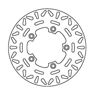 Brake Disc FMD0440R for KYMCO : 250 Xciting 5- 500 Xciting 5- 250 Xciting i 6- 300 Xciting i 8- 500 Xciting i 68 300 Xciting i R 8- 500 Xciting i R 7- 500 Xciting R 9- nd Brake Discs Ferodo