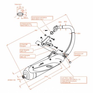 Auspuffanlage Peugeotspeedfight 2 50 04-10 für PEUGEOT Speedfight 2 50 04-10 und andere Modelle Auspuffanlagen LEOVINCE