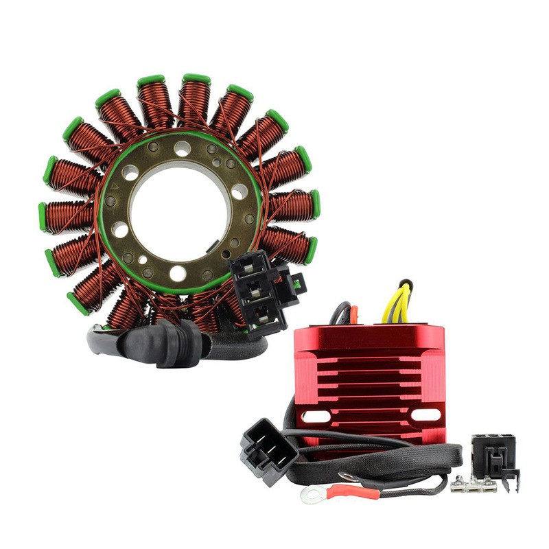 Kit Estator + Regulador Mosfet para TRIUMPH Street Triple 675 R 08-18 Estatores RM STATOR