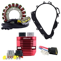 Kit Stator + Régulateur Aprilia Tuono 1000 04-09 pour APRILIA Tuono 00 04-09 Volants d'inertie RM STATOR