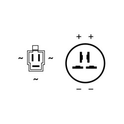 Regler Honda XRV750 Africatwin 93-03 für HONDA Africa Twin 750 93-03 Regler ELECTROSPORT