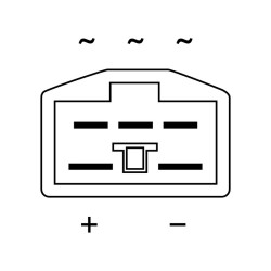 Regulador Honda Hornet 600 98-06 para HONDA SH 125/150 01-05 y otros modelos Reguladores WAI