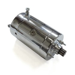 Démarreur H.D.1200/134075 - Chromé pour HARLEY DAVIDSON 00 XL 74-88 et autres modèles Démarreurs WAI