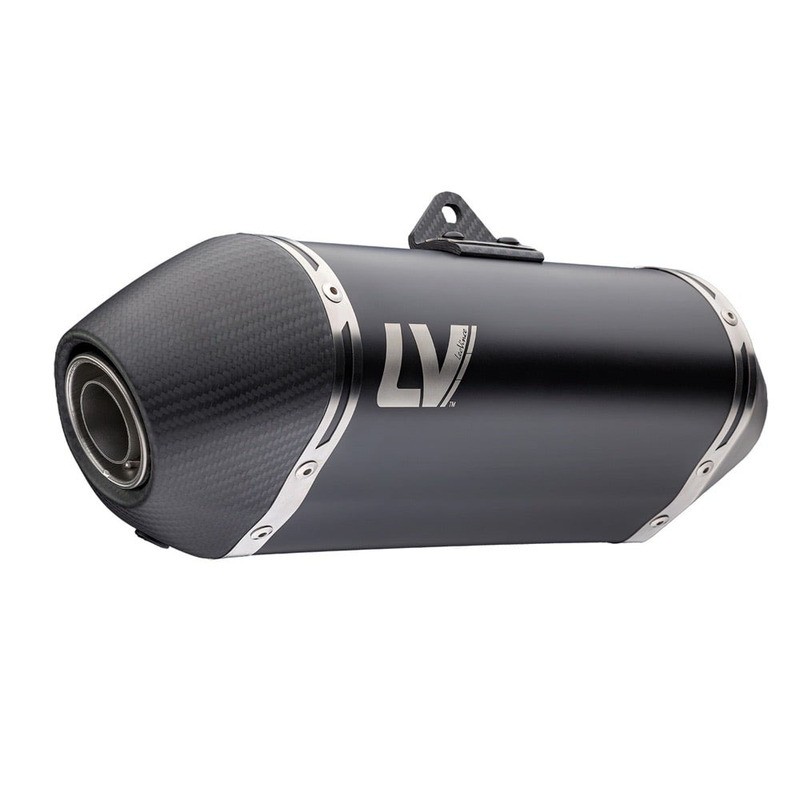 Slip-On Lv-14 Black Triumphtiger 1200 22- for TRIUMPH Tiger 00 22- Exhausts LEOVINCE