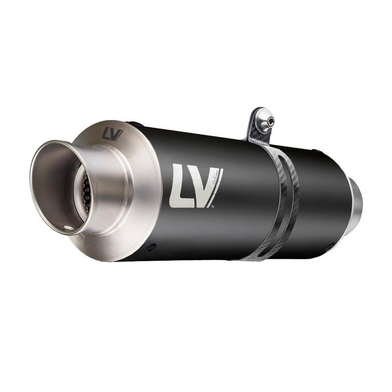 Slip-On Gp Corsa Blackkawasaki Z/Ninja 400 18-23 for KAWASAKI Z/Ninja 400 18-23 Exhausts LEOVINCE