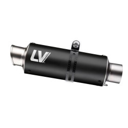 Slip-On Gp Corsa Negrokawasaki Z/Ninja 400 18-23 para KAWASAKI Z/Ninja 400 18-23 Sistemas de escape LEOVINCE