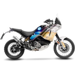 Katalysator Eliminiert Anschluss Ducatidesert X 22-- Monster 937 21- für DUCATI Desert X 22- und andere Modelle Katalysatoren LEOVINCE