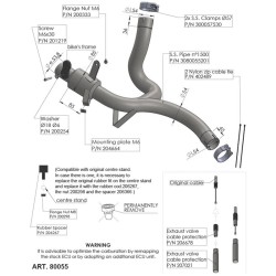 Raccord Elimine Cat. Ducatimultistrada V2 22-24 pour DUCATI Multistrada V2 22-24 et d'autres modèles Catalyseurs LEOVINCE