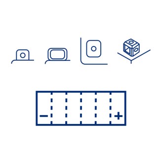 Batterie Marelli MMX14AHLPRECARICATA Scellée Batteries au plomb-acide MAGNETI MARELLI