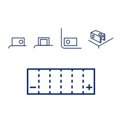 Marelli MMX16LBPRECARICATA versiegelte Batterie für KAWASAKI KZ 00/ 00 und andere Modelle Blei-Säure-Batterien MAGNETI MARELLI
