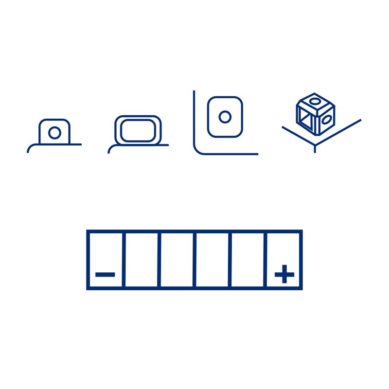 Batterie Marelli Lithium MMLT1B Batteries au lithium MAGNETI MARELLI