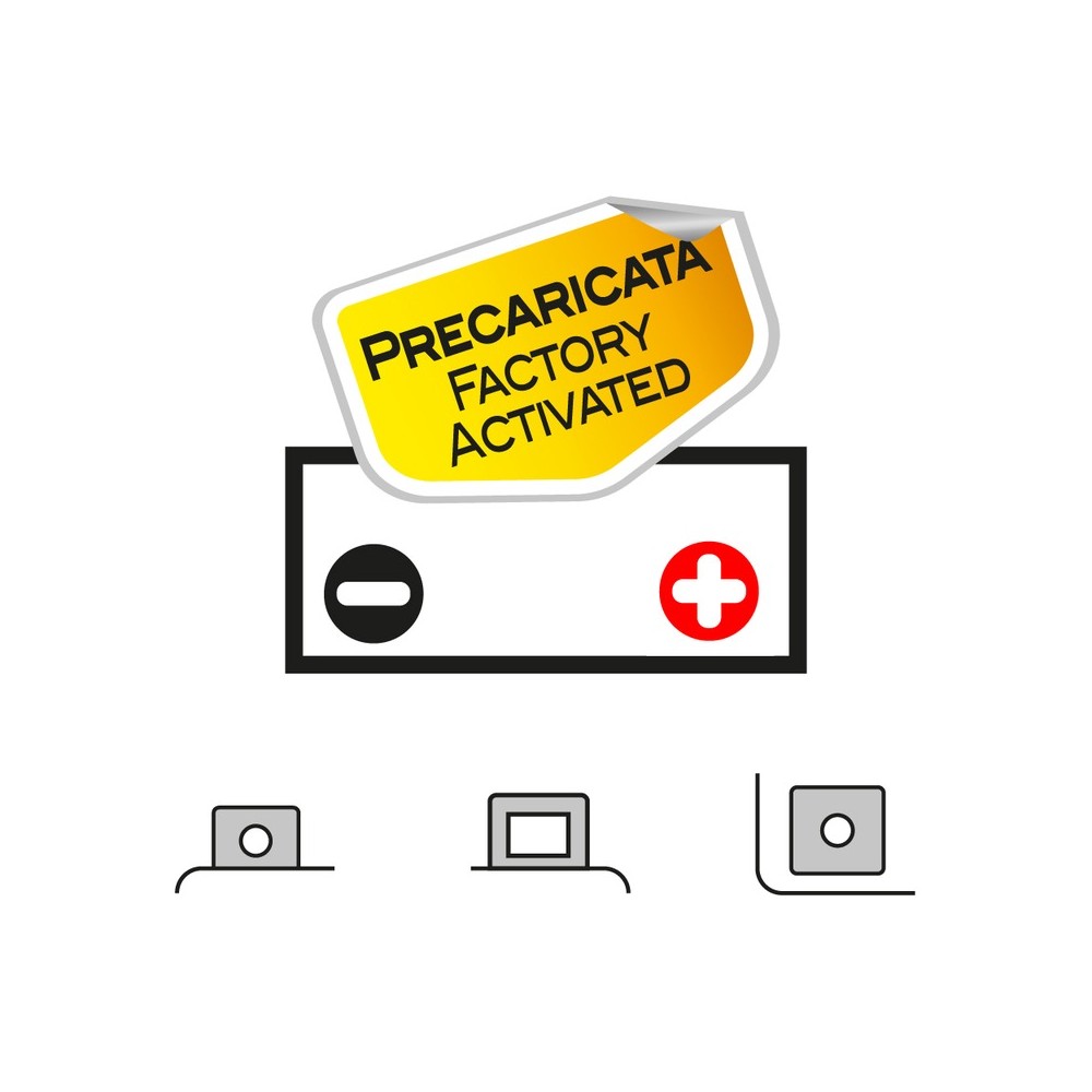 BATTERIA OKYAMI OB10L-BPRPOTENZIATA PRECARICATA X8 250 05-09