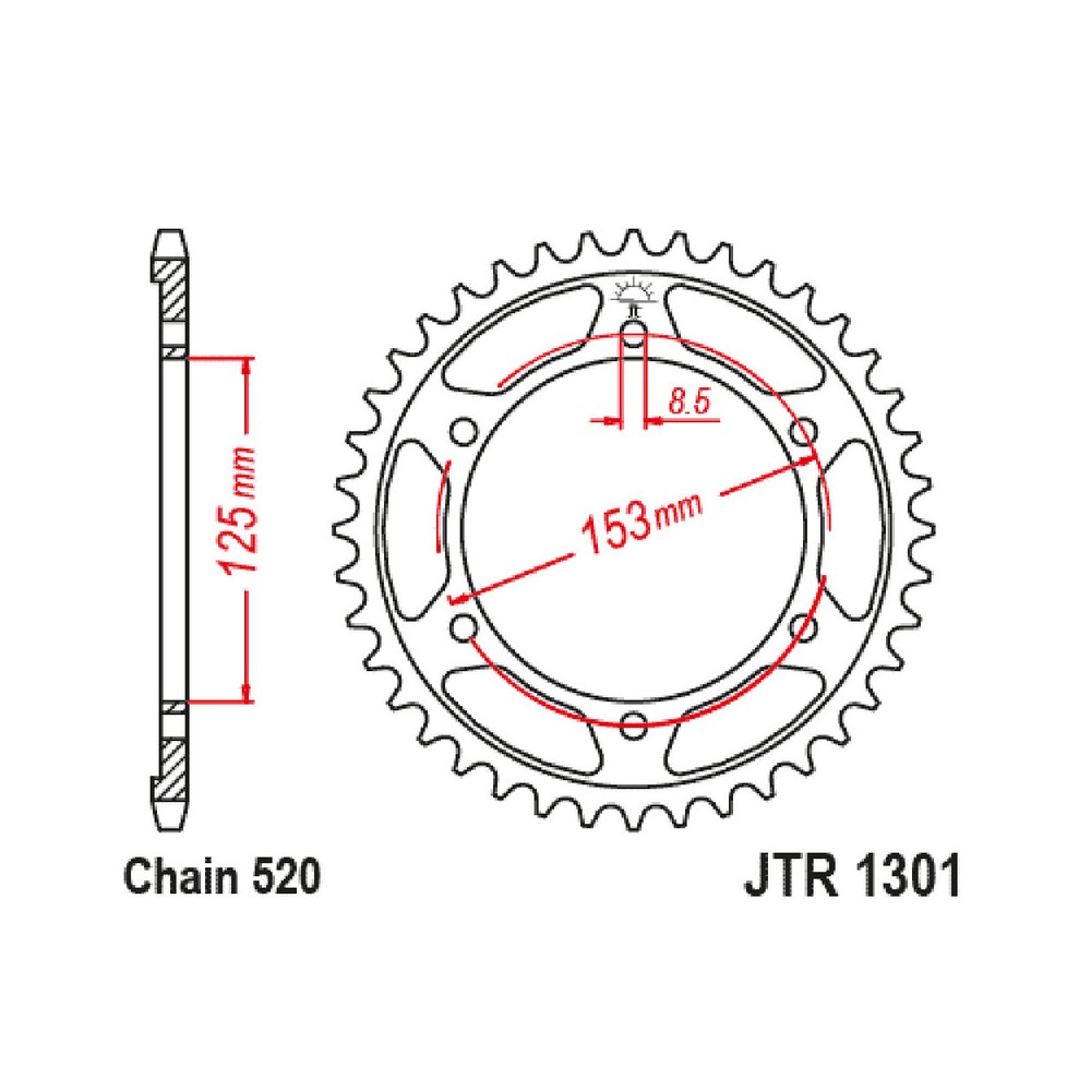 CORONA JT 1301 z40 Honda CRF 300 L/A 21-22