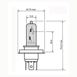 Lampadina Flosser hs1 12V 35/35W