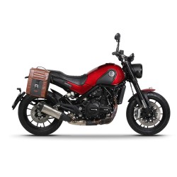 Attacco Borse Laterali Morbidebenelli Leoncino 502I 17-22 per BENELLI Leoncino 502i 17-22 e altri modelli Fixations pour top cases et sacoches SHAD