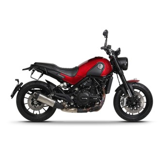 Soporte de Bolsas Laterales Morbidebenelli Leoncino 502I 17-22 para BENELLI Leoncino 502i 17-22 y otros modelos Montajes para top cases y bolsos SHAD