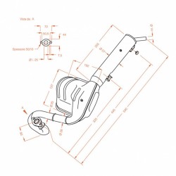 Silencieux Sitoplus pour PEUGEOT Fox 50 95-01 Échappements SITO