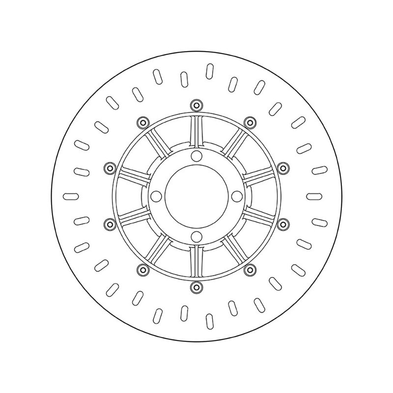 Disque de Frein Brembo Série ORO68B407D2 Disques de frein Brembo