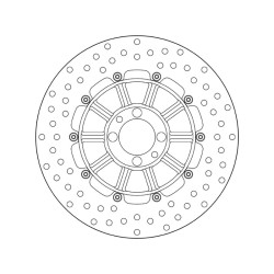 Disque de Frein Brembo Série ORO68B407D3 Disques de frein Brembo
