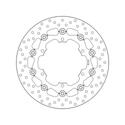 Disque de Frein Brembo Série ORO78B40830 Disques de frein Brembo