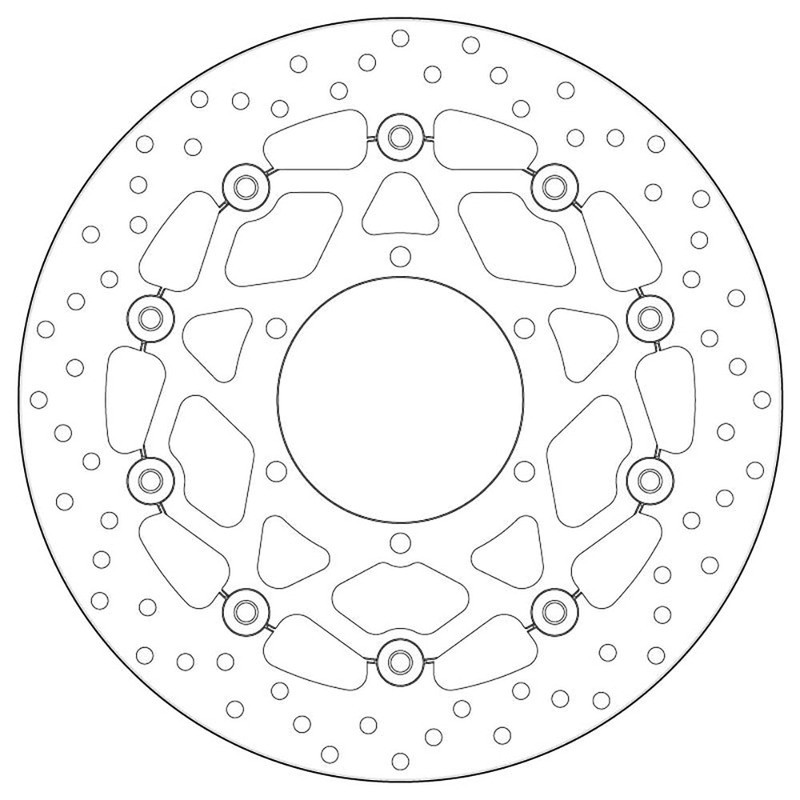 Disco Freno Brembo Serie ORO78B40884 Disques de frein Brembo