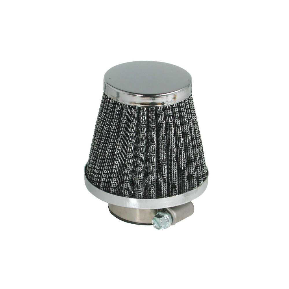 Nypso Metálico Filtro de aire Racing D38mm Recto Largo Filtros de aire Nypso