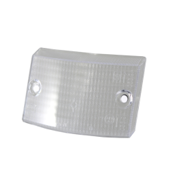 Cabochon de clignotant avant gauche blanche Siem Piaggio Vespa Pk50-125s Lentilles de phares et de clignotants Siem