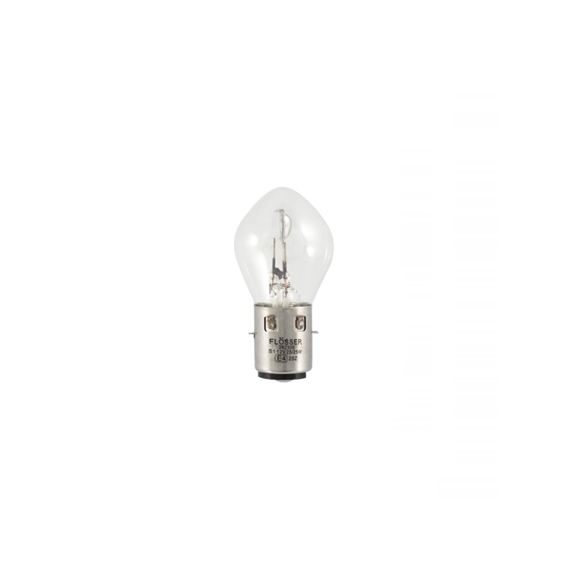 Ampoule Flosser 12V 2525W BA20D - Blanche Ampoules Flosser