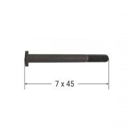 Tornillo de cárter RMS Classic Piaggio Ape 50cc 015647 Prisioneros del motor Rms Classic