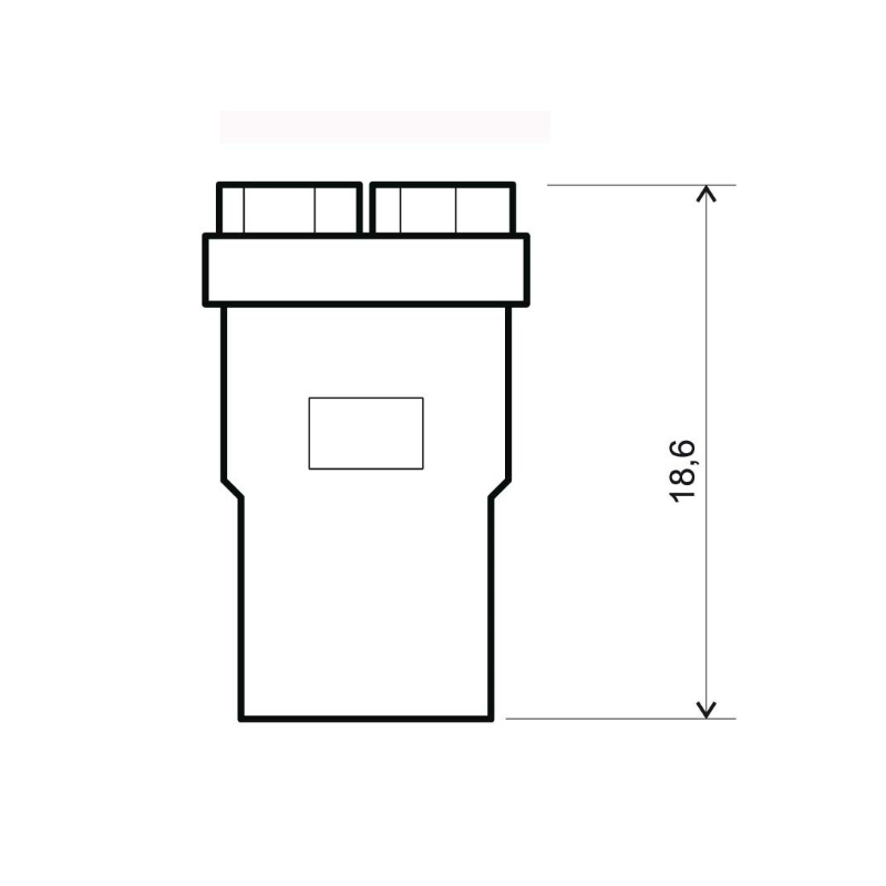 Coppia Led T10 W2.1X9.5D - Blu Lampadine RMS