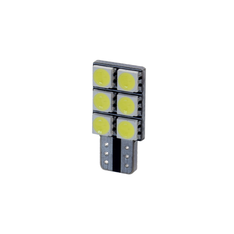Led T10 Canbus 90 Lumen - Arancio Ampoules RMS