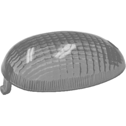 Lente Flecha Delantera Izquierda Piaggio Zip 50cc - Transparente Lentes de faros y luces intermitentes RMS