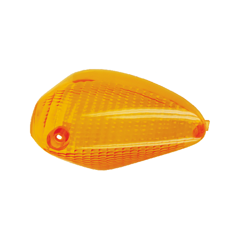 RMS Front Right indicator lens Piaggio Nrg 50cc - orange Headlight and Indicator Lenses RMS